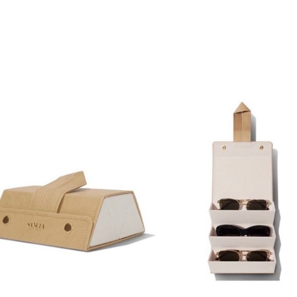 Sancia Tan Faux Leather sunglass holder - Picture 5 of 6